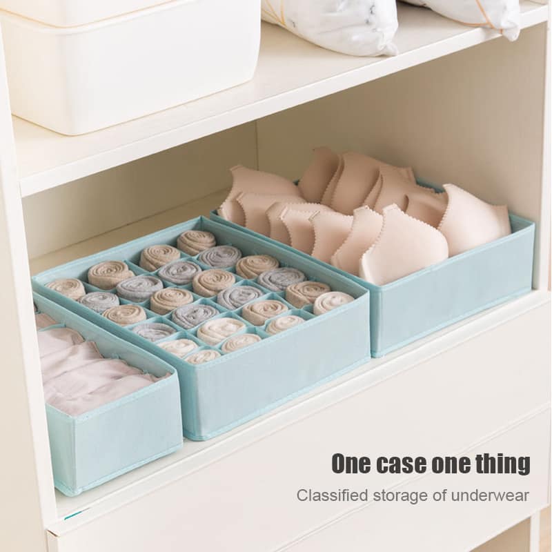 SET 3 HỘP ĐỰNG ĐỒ LÓT, BÍT TẤT CHIA NGĂN TIỆN DỤNG