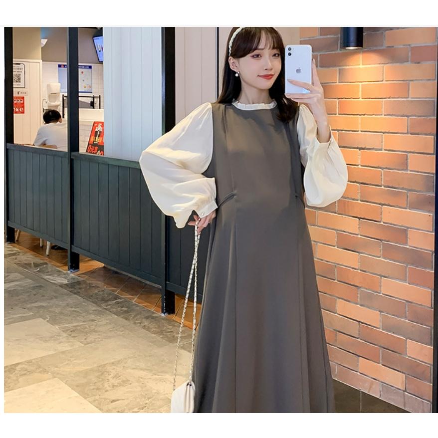 ĐẦM BẦU VÁY BẦU CÔNG SỞ DÁNG DÀI,