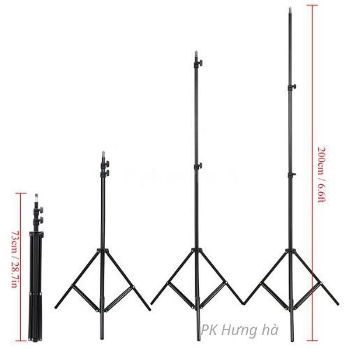 Đèn livestream size 54cm siêu to sáng nhất chân to nặng bền