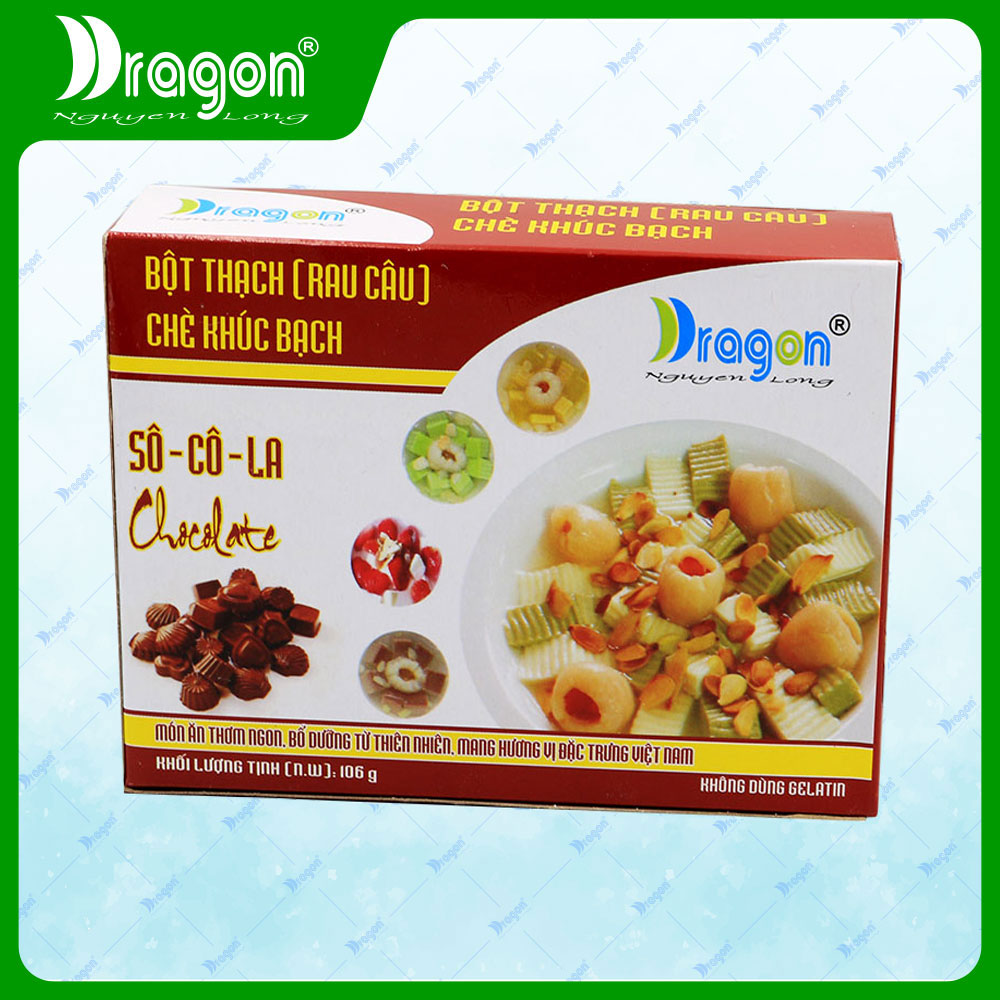 Bột Thạch Chè Khúc Bạch Socola Dragon