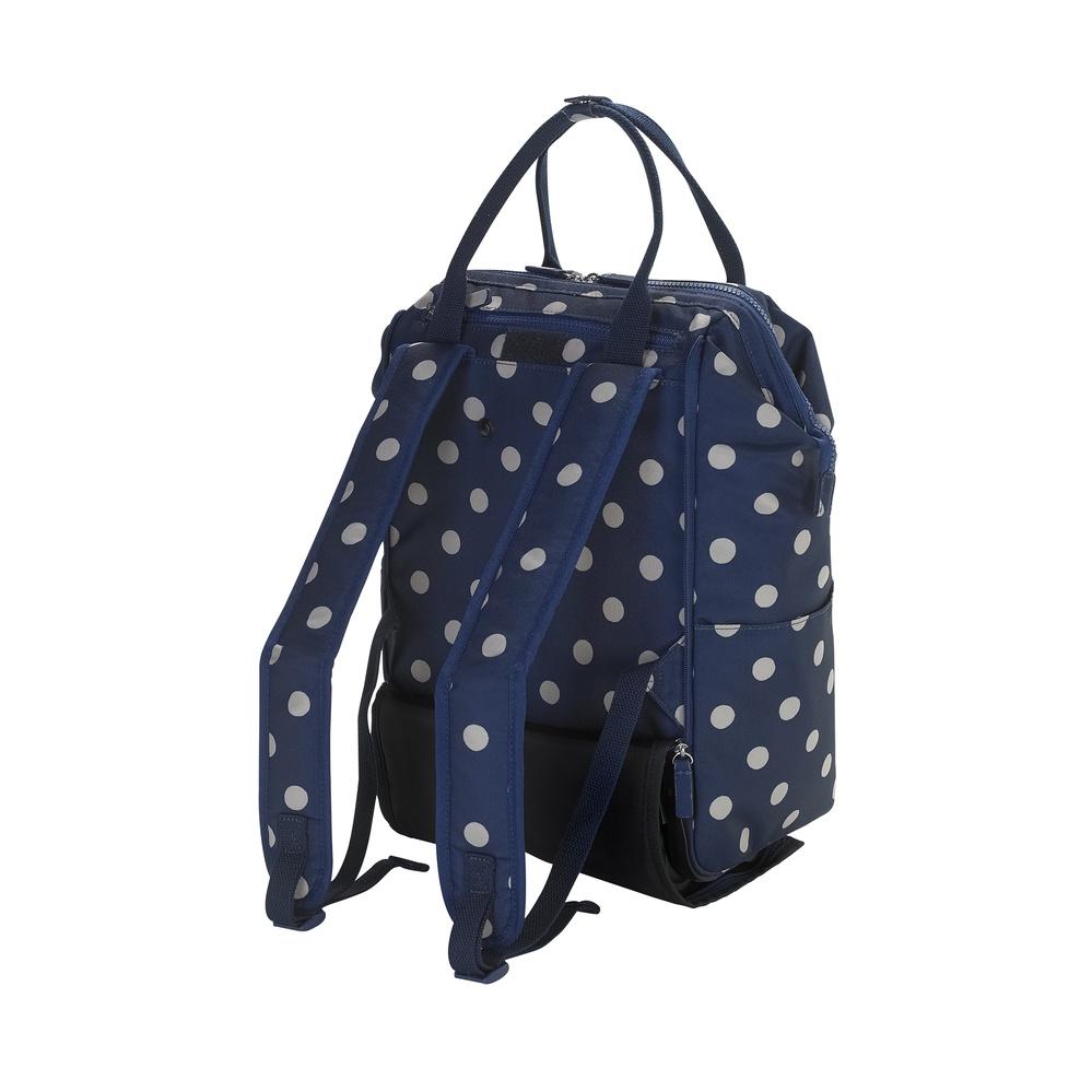 Cathkidston-Frame Wheeled Backpack Button Spot-1041958