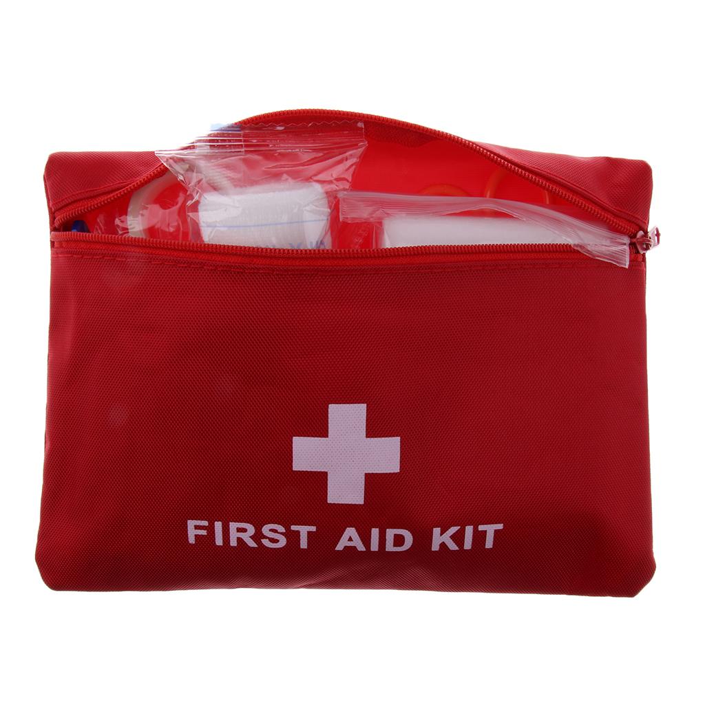 First Aid Energency Kit Car Home Travel Outdoor Sports Survival Bag