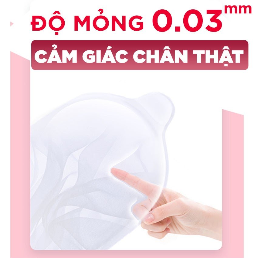 [Hộp 12 cái] Bao cao su Sagami Exceed 2000 - Siêu mỏng 0.03mm kèm 1 chiếc BCS Gun Super Thin