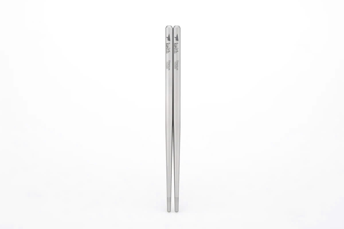 Đũa tròn Titanium Chopsticks KEITH Titanium Ti5625 - dài 19cm