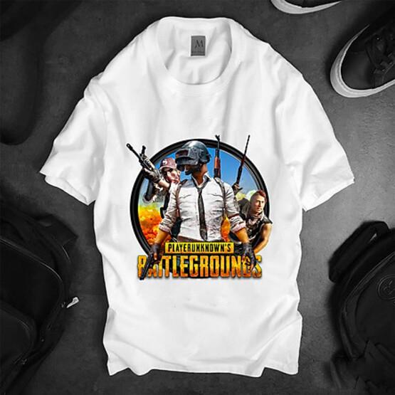 Áo thun Nam Nữ Không cổ pubg MSOP-15 mẫu mới cực đẹp, có size bé cho trẻ em / áo thun Anime Manga Unisex Nam Nữ, áo phông thiết kế cổ tròn basic cộc tay thoáng mát