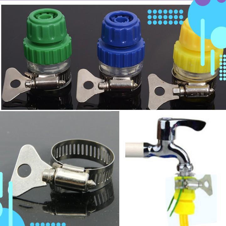 Bộ dây vòi xịt ️bơm nước phun sương️ , tăng áp 3 lần, loại 7m, 10m 206236 đầu đồng,đai, nối vòi,