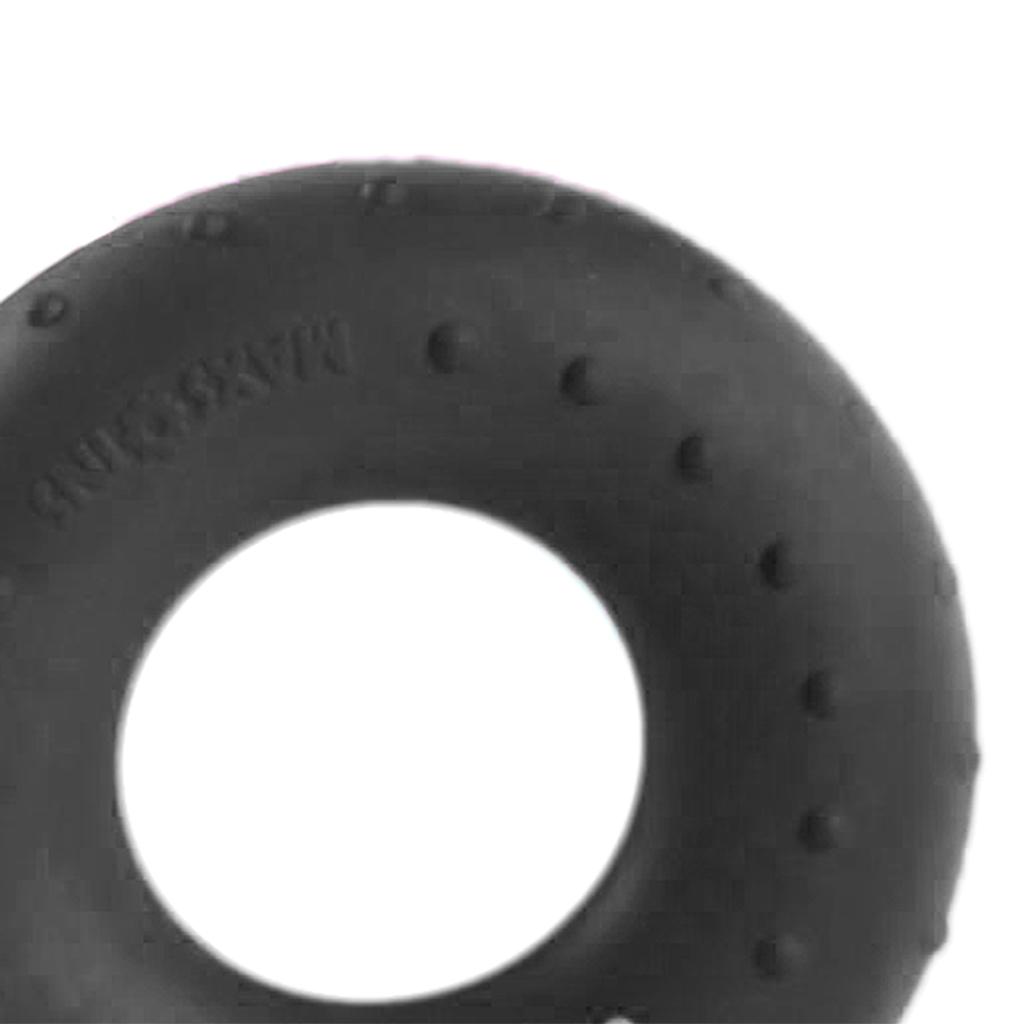 Silicone Hand Grip Strengthener Gripper Ring Finger Forearm Exerciser 100LB