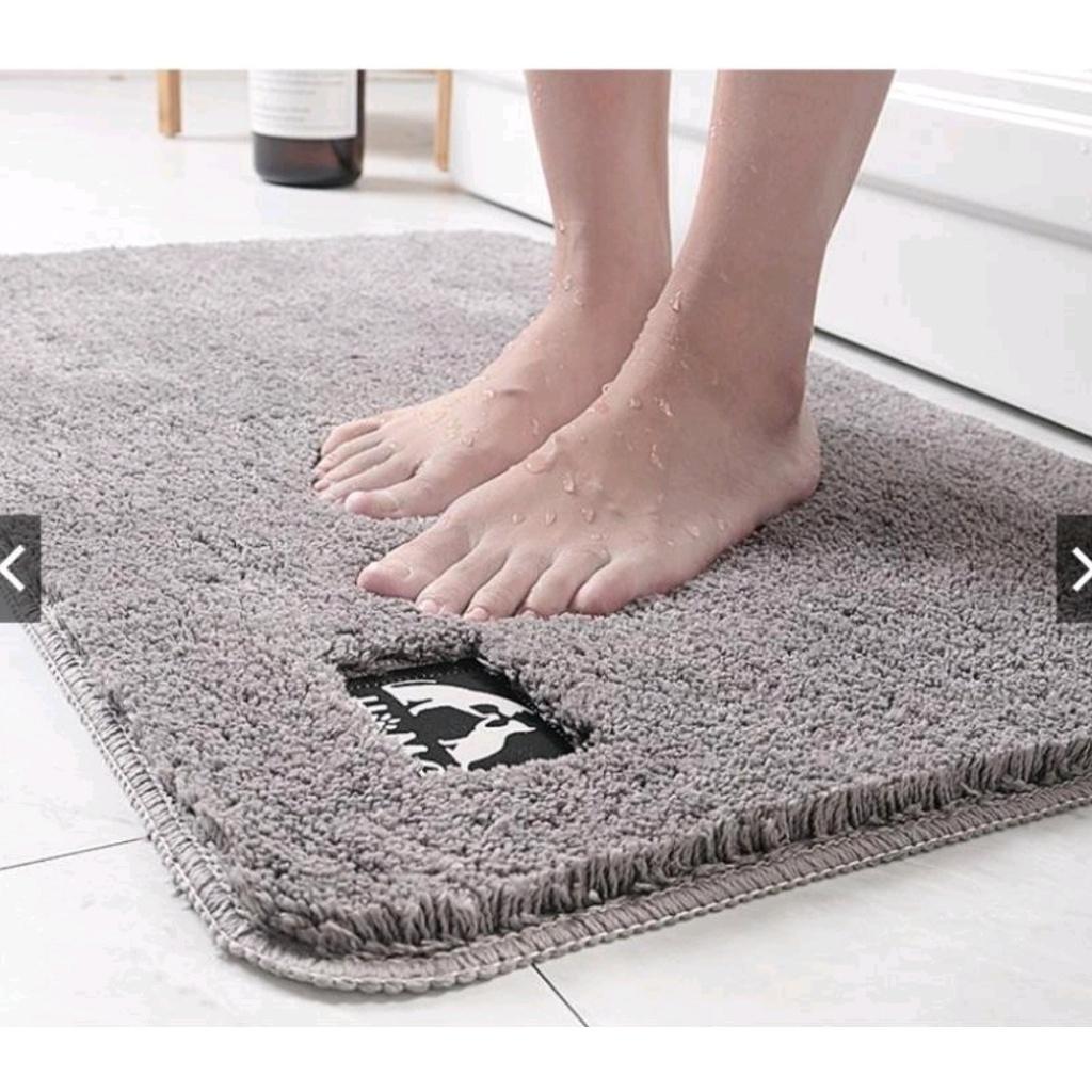 Thảm lau chân thảm trải phòng khách thảm nhà tắm thảm bếp len mịn thấm hút tốt mẫu 2021