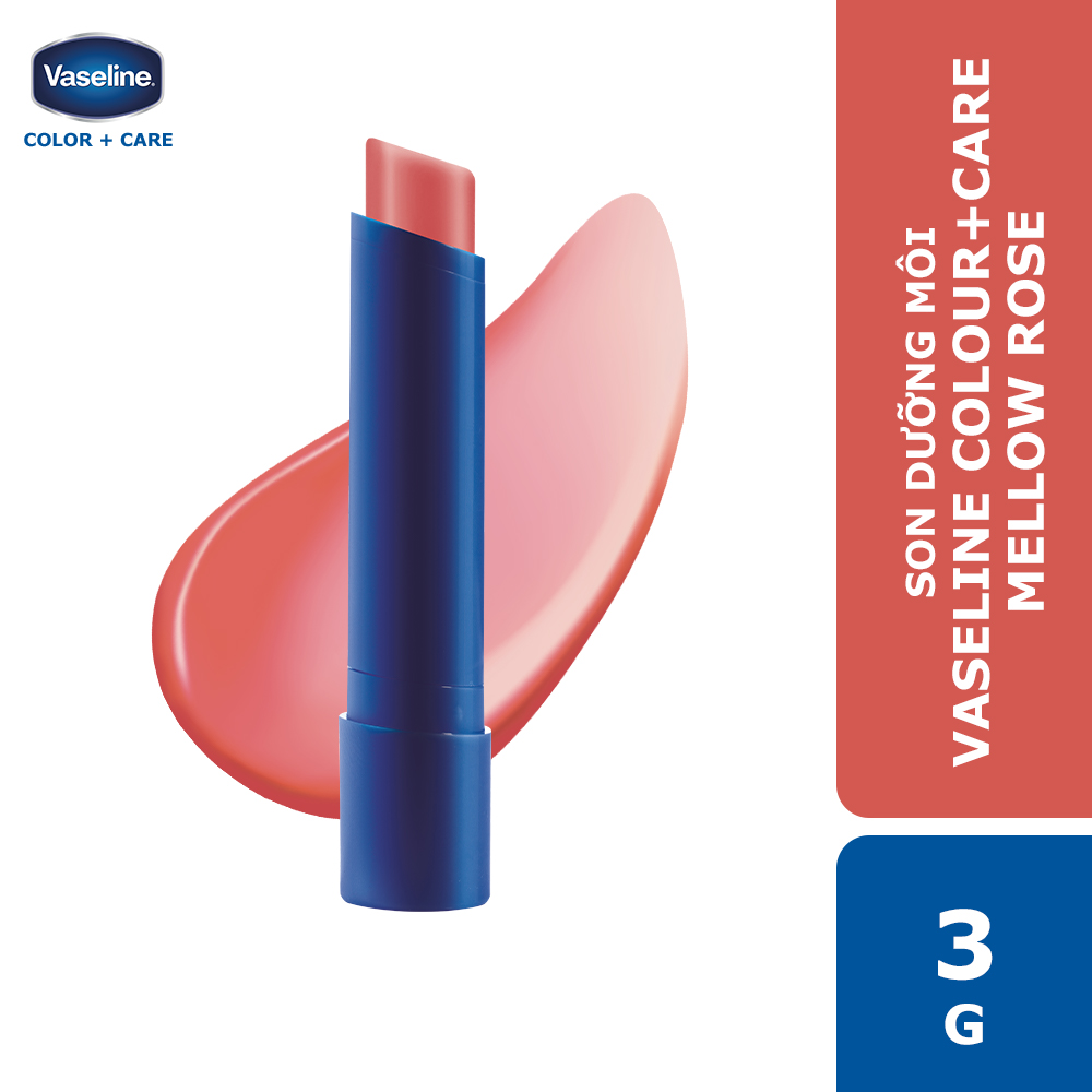 Son dưỡng môi Vaseline Colour+Care Mellow Rose 3g