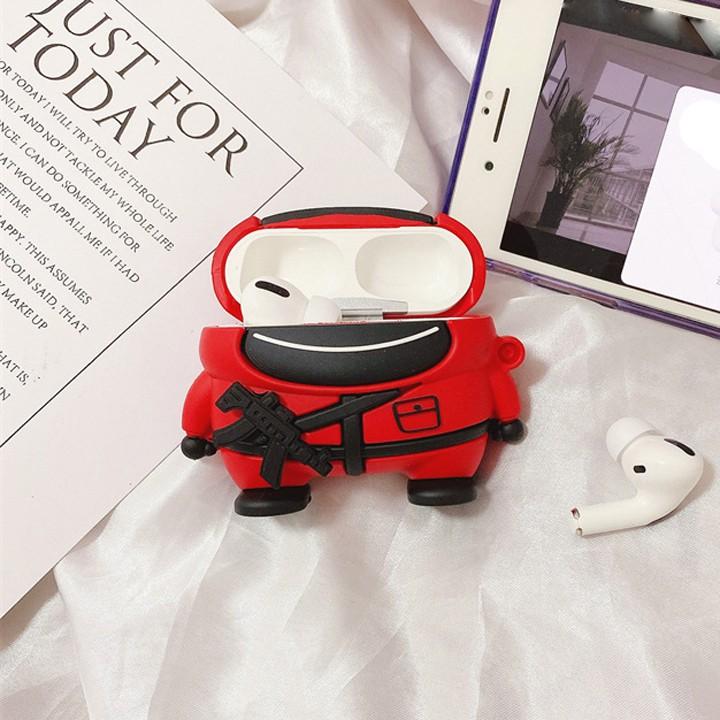 Bao Case Hình Squid Game Dành Cho  Airpods 1/ 2/ 3/ Pro Kiểu Dáng Cực Chất - Mã TZAP342