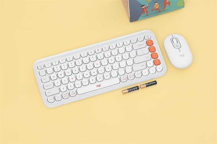 Combo chuột và bàn phím Bluetooth Logitech POP ICON COMBO của Logitech - Hàng Chính Hãng