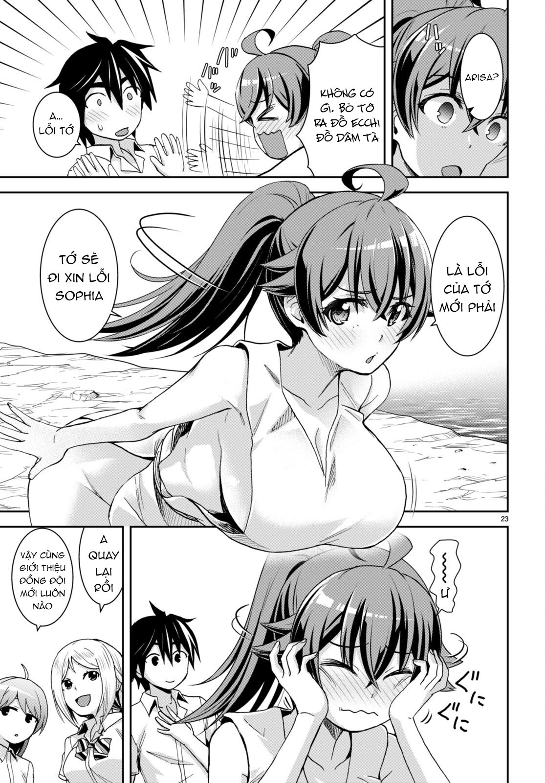 isekai yurutto survival seikatsu: gakkou no minna to isekai no mujintou ni tenishitakedo ore dake chapter 16 23