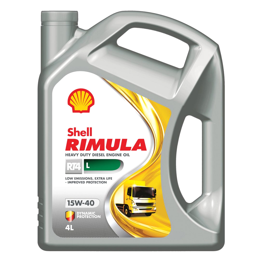 Nhớt Xe Shell Rimula R4 X 15W-40  (4L)