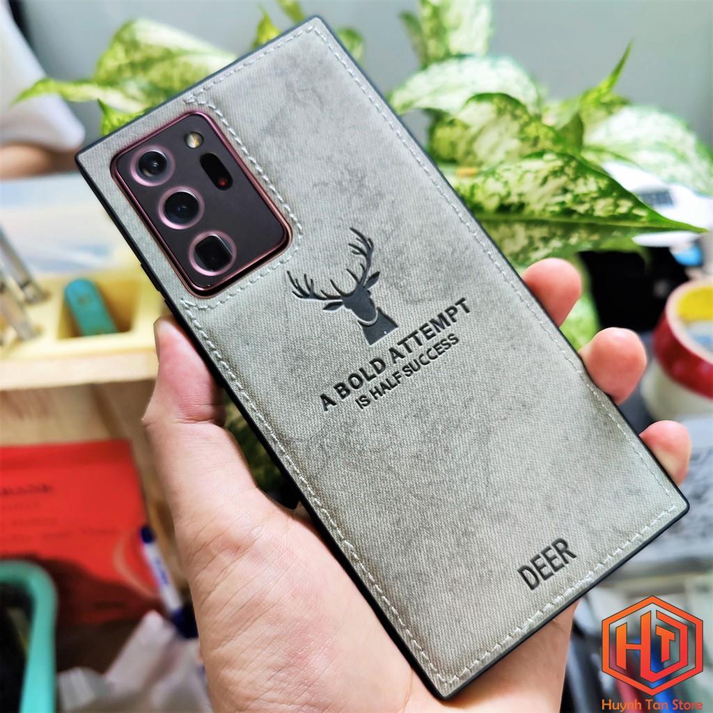 Ốp lưng note 20 note 20 ultra s21 plus s21 ultra s20 fe chống bám vân tay hình Nai 3D nhiều màu sắc huỳnh tân store