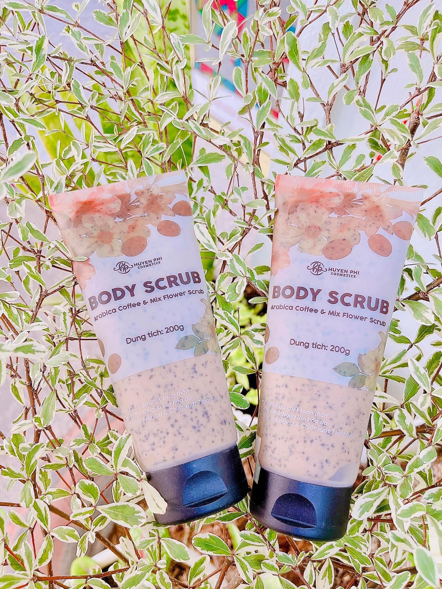 BODY SCRUB Tẩy Tế Bào Chết Huyền Phi , tăng hiệu quả làm sạch sáng da, kích thích tái tạo da