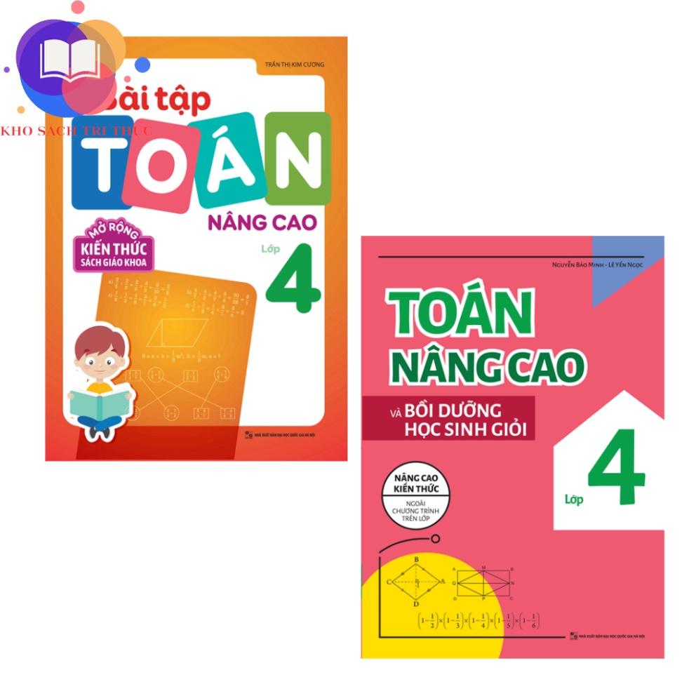 Sách - ComBo 2 Cuốn Toán Nâng Cao Cuốn Lớp 4