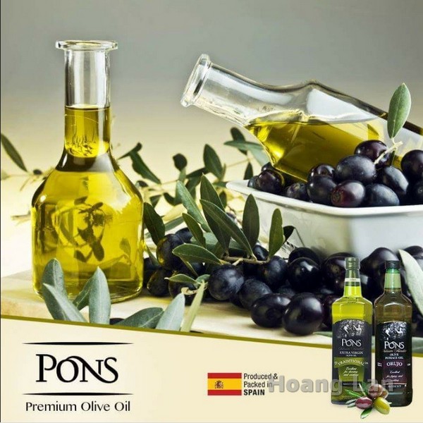 Dầu Olive Extra Virgin PONS 2L - Tây Ban Nha (chai nhựa)