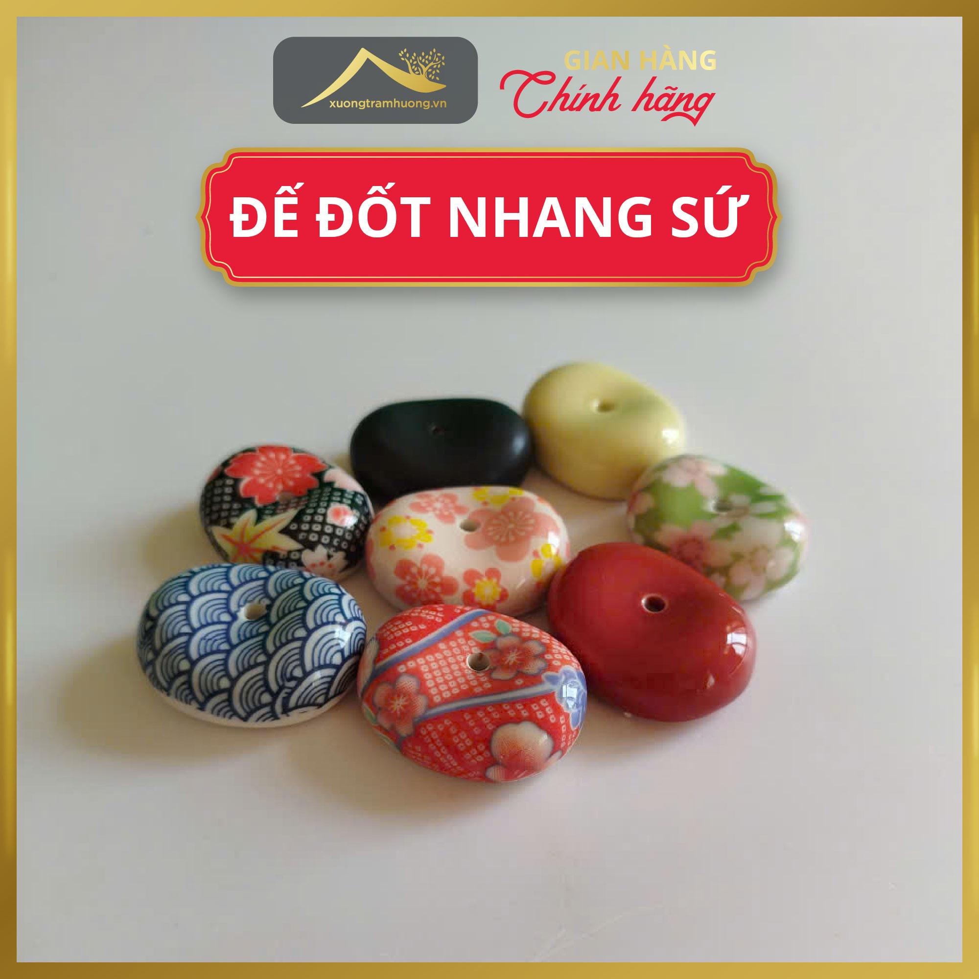 Agarwood Incense Burner Base Made of Ceramic Japanese Pattern Incense Burner for Home Aromatherapy, Purification, Worship, Feng Shui