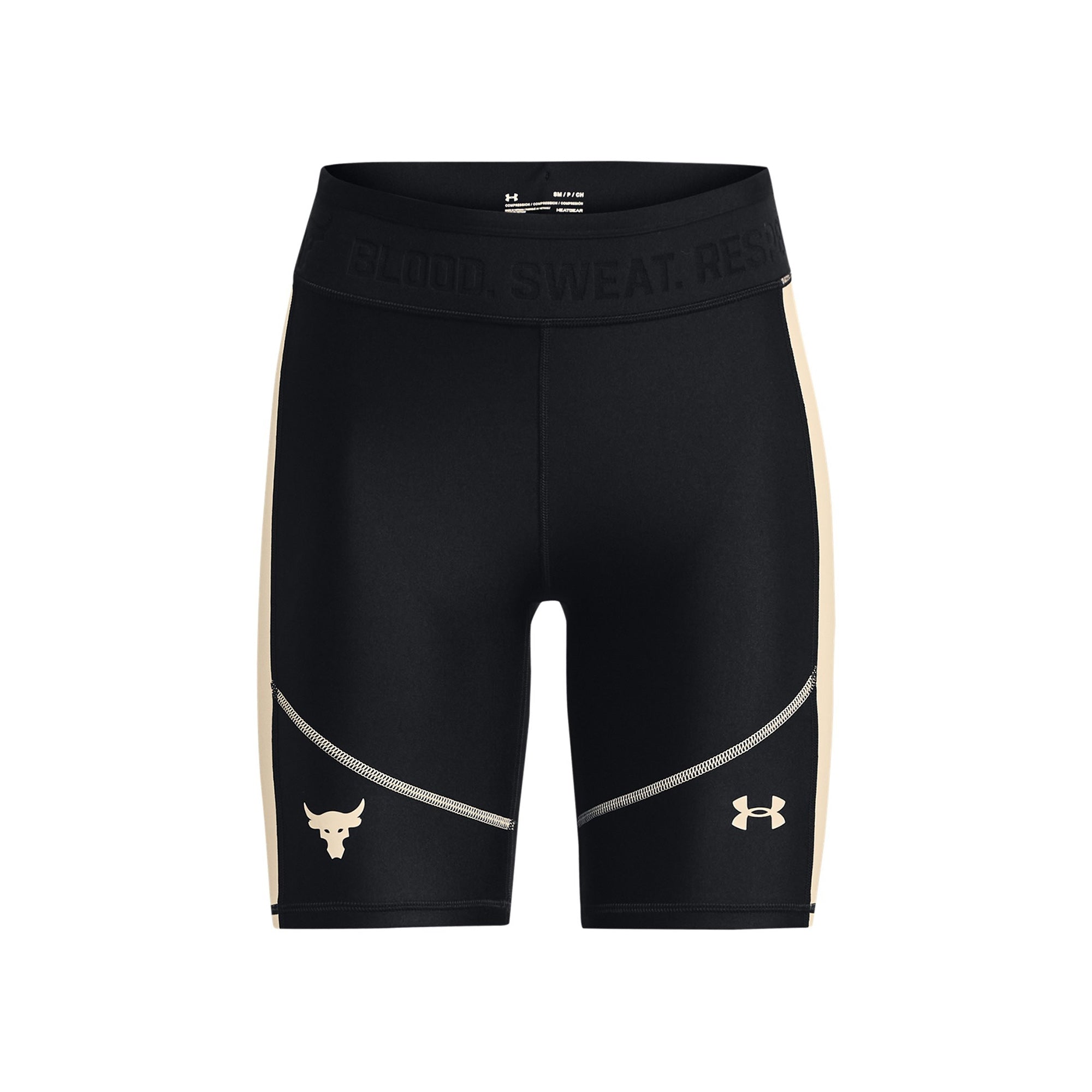 Quần ngắn thể thao nữ Under Armour Project Rock HeatGear - 1366005-001