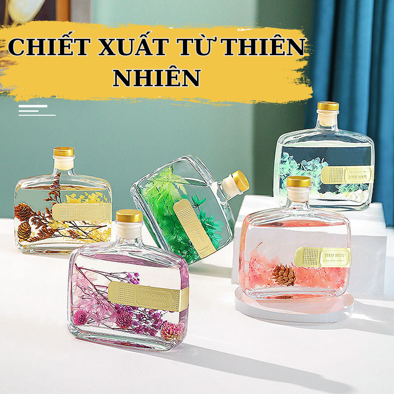 Tinh Dầu Thơm Phòng khuếch tán cắm que bản mới 200ml Hương Liệu Thiên Nhiên Tự Khuếch Tán khử mùi không khí