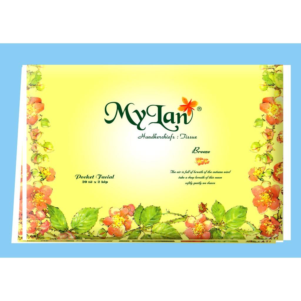 Khăn Giấy Vệ Sinh Mỹ Lan 1 Cây (10 bịch nhỏ)