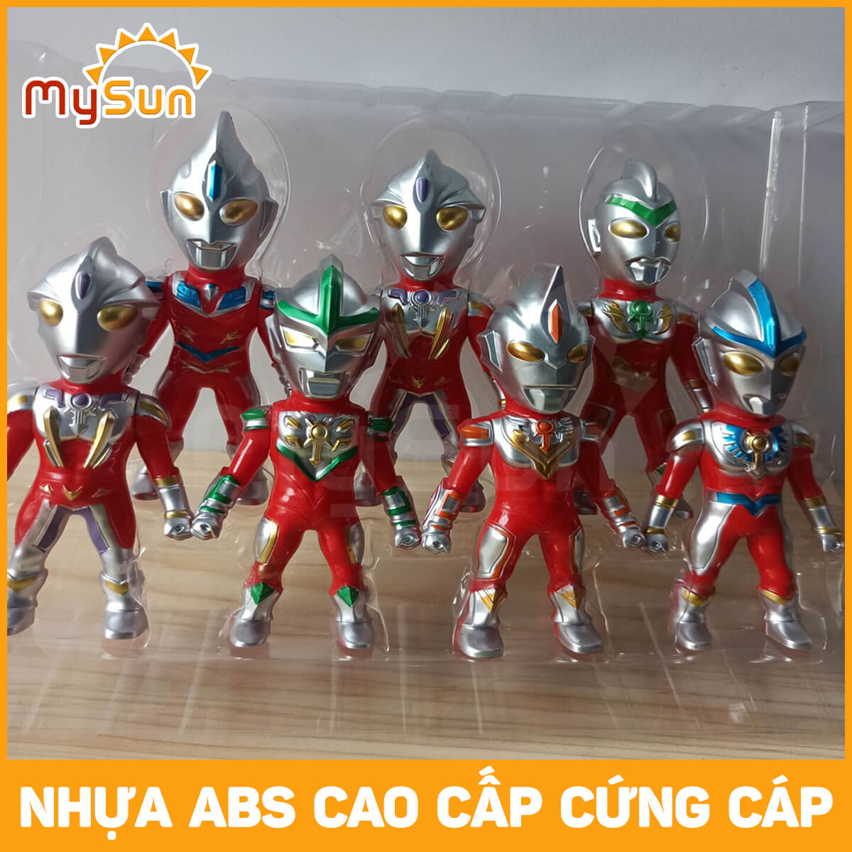 Mô hình Ultraman Tiga siêu nhân đồ chơi cho bé trai cỡ lớn MySun