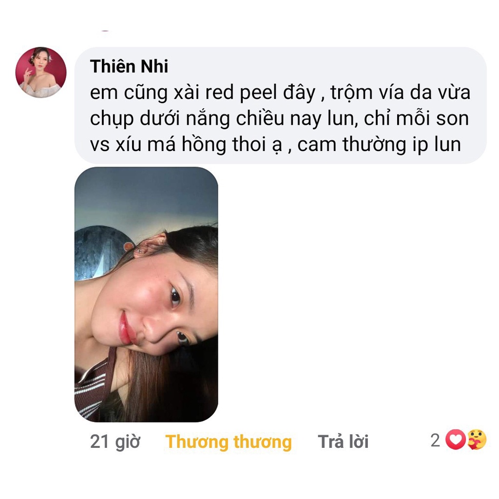 Red Peel Tingle Premium Serum tinh chất tái tạo da sinh học mờ thâm trắng da So Natural 20ml