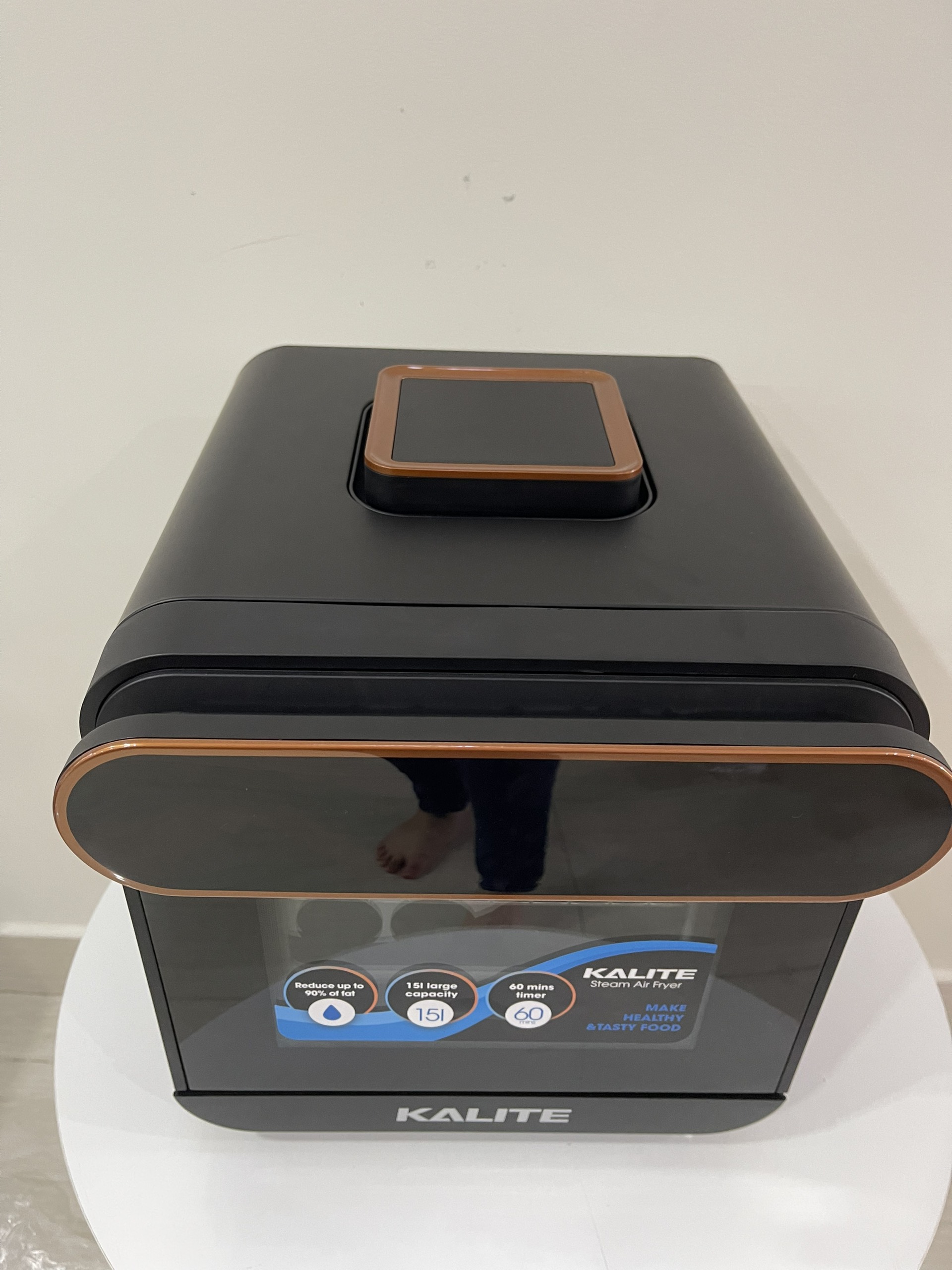 Nồi chiên không dầu kiêm hấp đa năng Kalite Steam Pro 15L