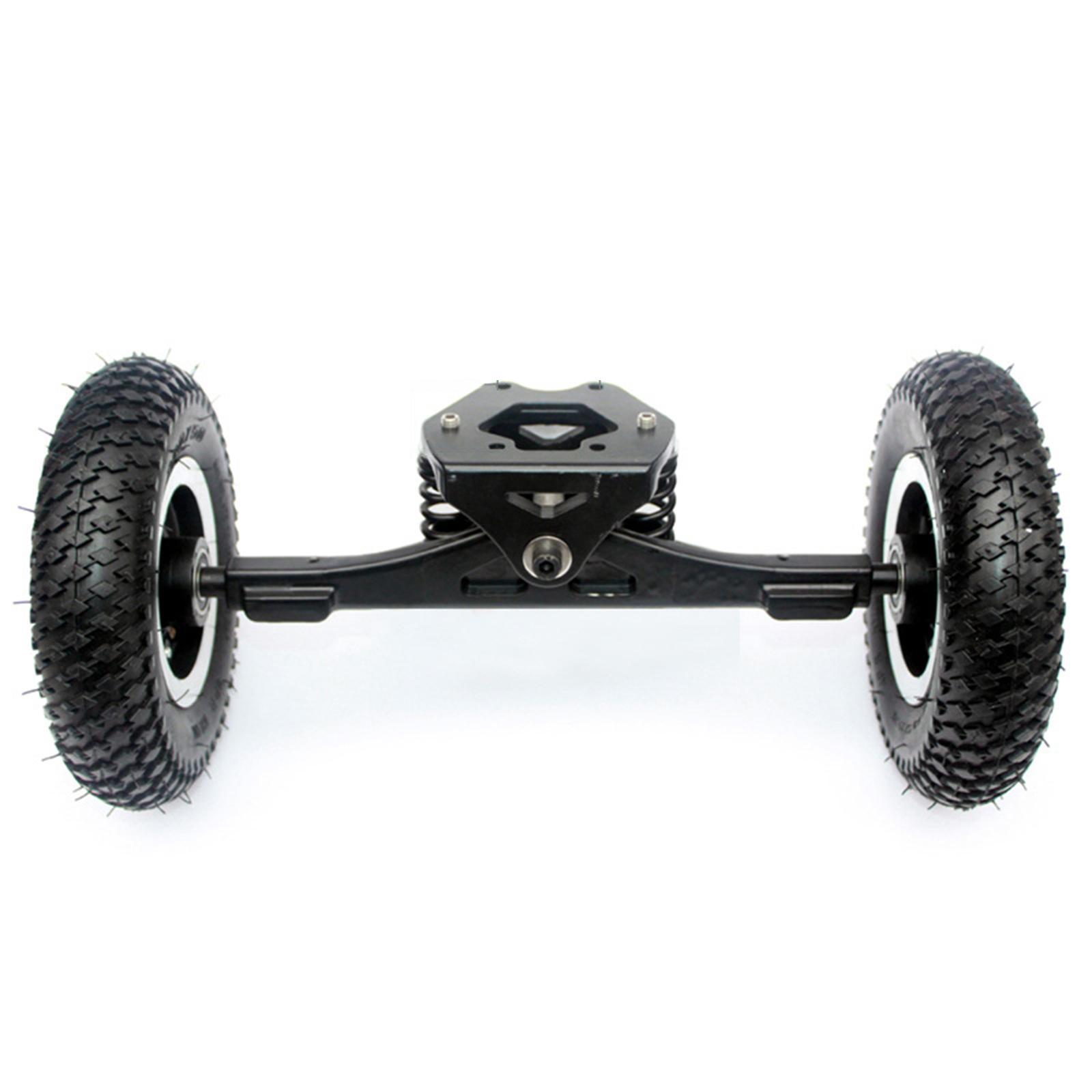 2X Electric Skateboard Parts Gear Motor Truck Wheel Pulley Inflatable