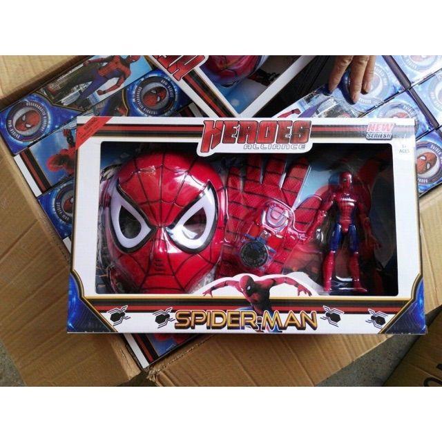 Mặt nạ Siêu nhân Spider Man Hero cho bé Isỉ buôn  Xchac