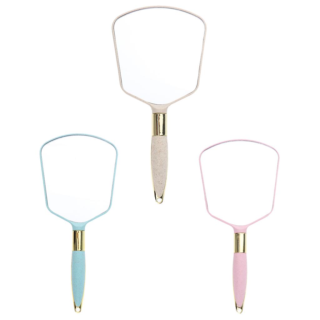 Plastic Handheld Makeup Cosmetic Mirrors for Vanity Home Salon Travel