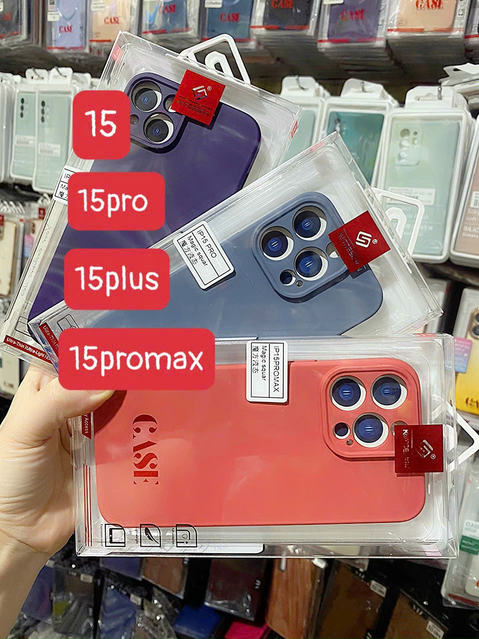 Ốp lưng dành cho iPhone 15 Pro Max, iPhone 15 Pro, iPhone 15 Plus, iPhone 15 hiệu KST DESIGN chống bẩn, chống sốc, bảo vệ Camera cao cấp - Hàng chính hãng.