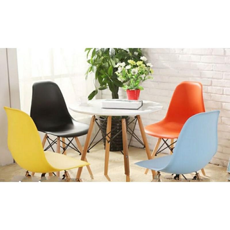 Ghế nhựa cafe chân gỗ cao cấp loại 1