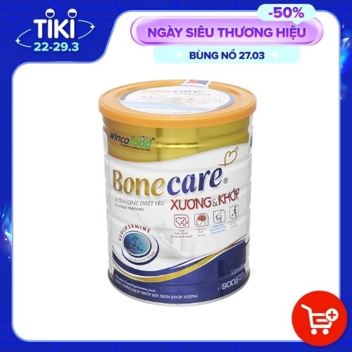 Sữa bột Bonecare dưỡng chất cho xương và khớp dành cho người từ 30 tuổi trở lên phòng ngừa đau xương khớp, viêm khớp, đặc biệt là người bệnh xương và khớp