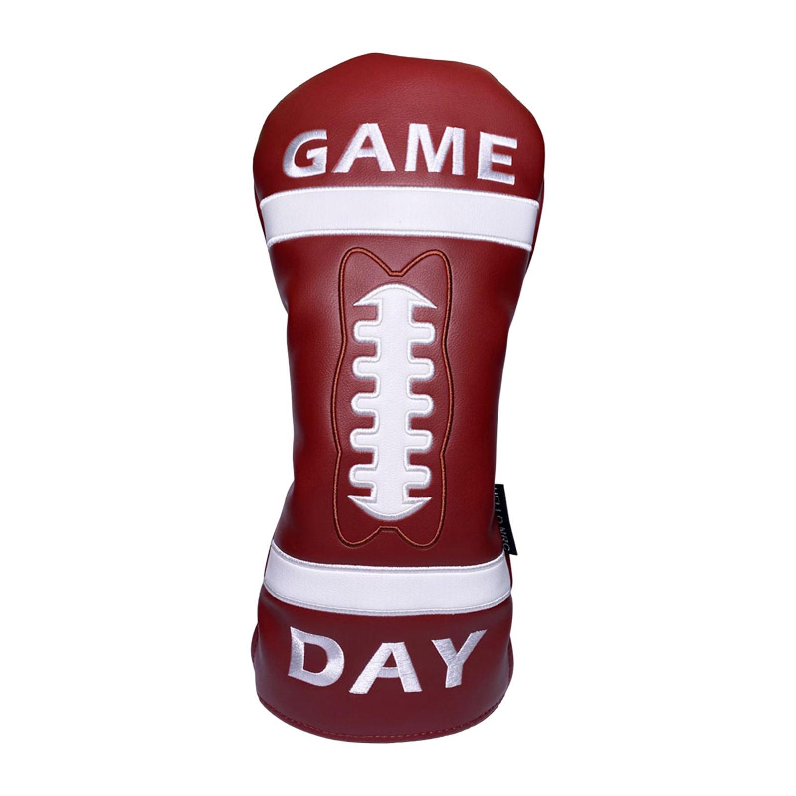 Golf Club Head Covers PU Long Neck Waterproof Protector Guard Wood Headcover