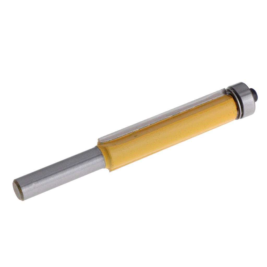 2PCS 8mm Extra Long Straight Router Bit Woodworking Tools