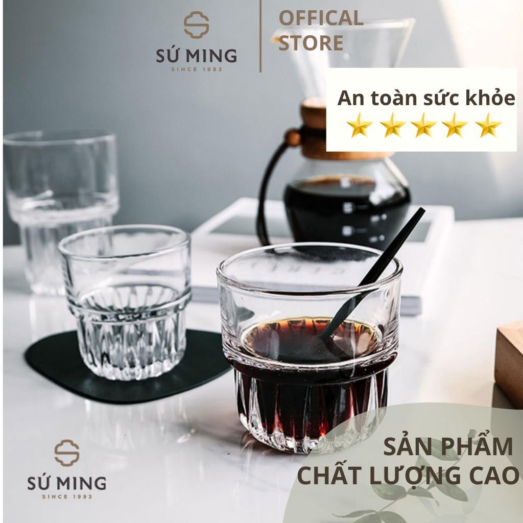 Cốc Ly Thuỷ Tinh , Thuỷ Tinh Dày Dặn Cao Cấp, Phong Cách Độc Đáo