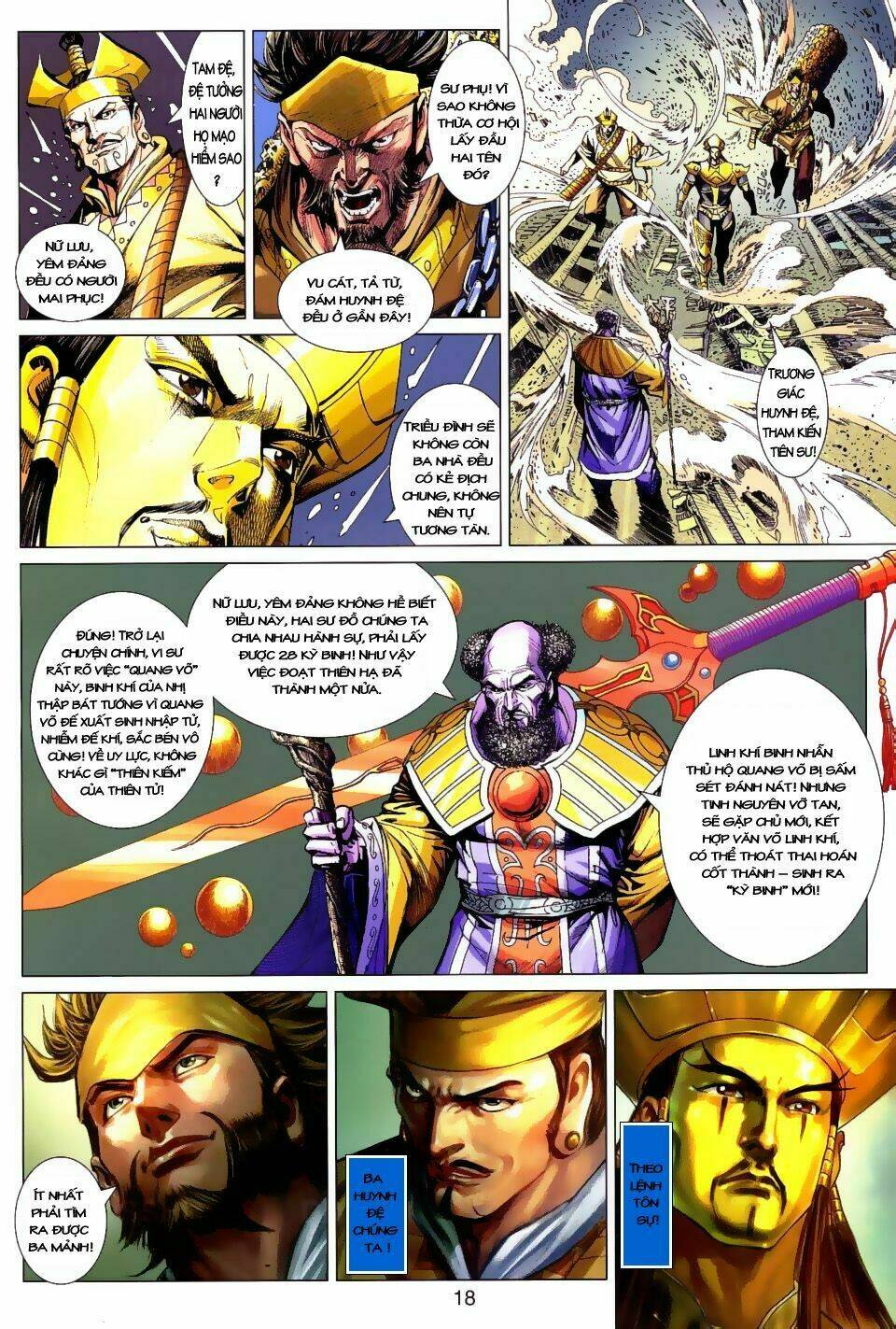 thiên tử truyền kỳ 7 - tam quốc kiêu hoàng chapter 3 18