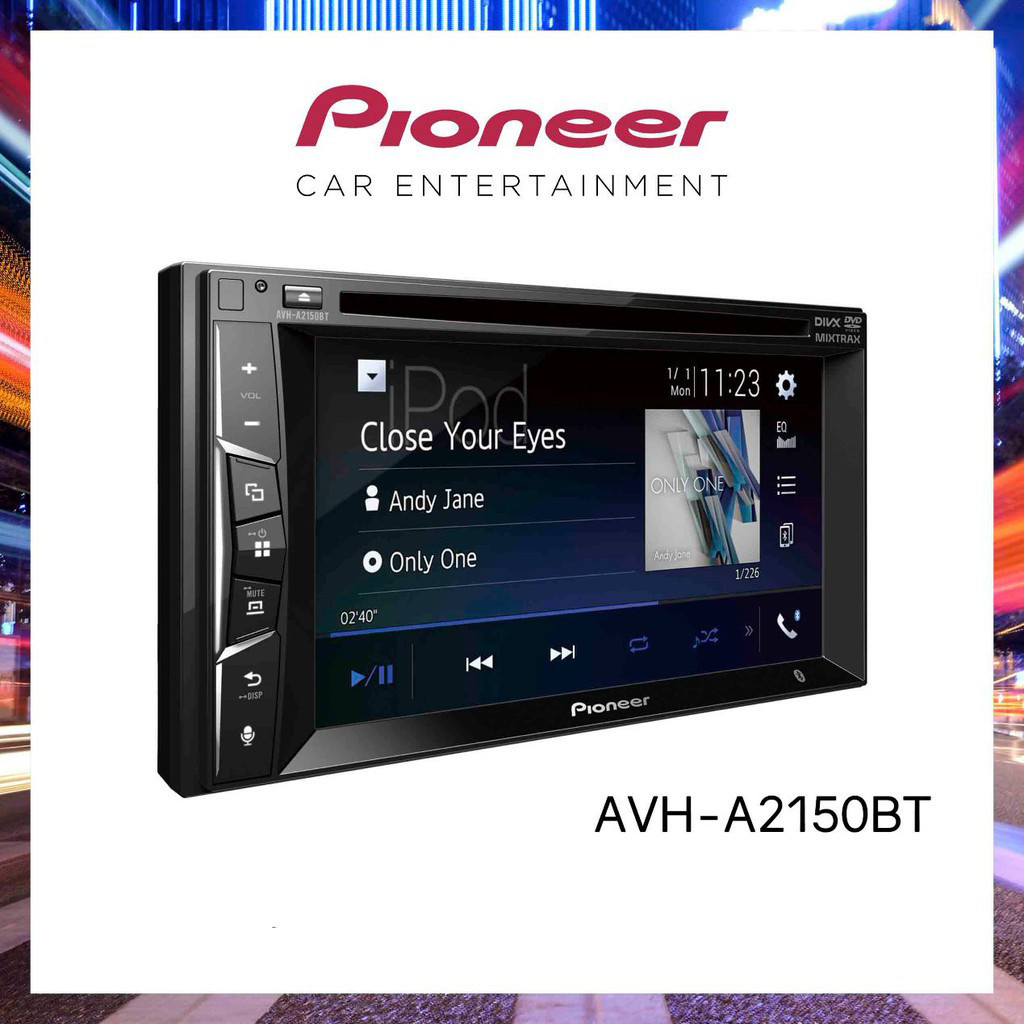 ĐẦU ĐĨA CHO XE Ô TÔ PIONEER AVH-A2150BT - HÀNG CHÍNH HÃNG