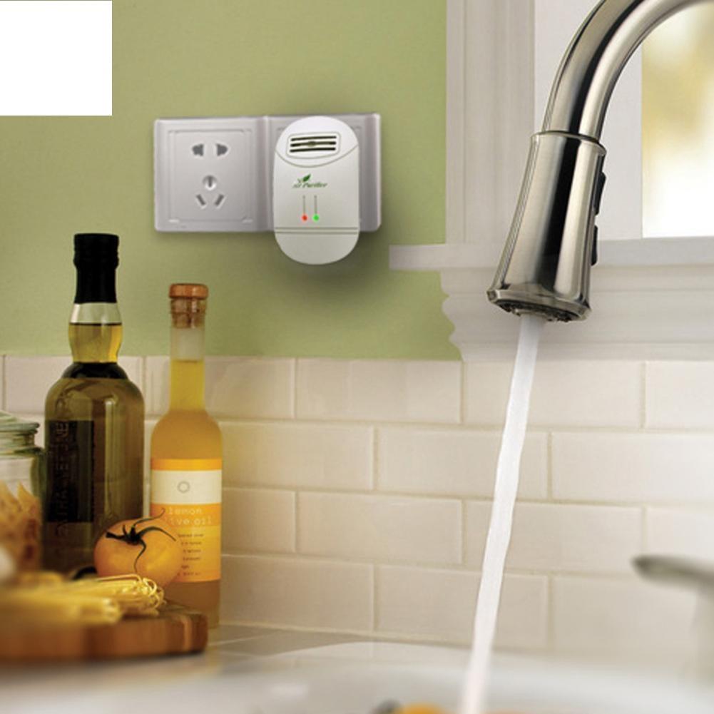 Máy tạo ion âm lọc không khí khử mui hôi khói thuôc kháng khuẩn 110v - 220v cho nhà bếp phòng ngủ loại tốt