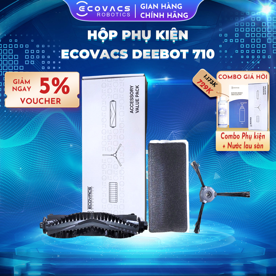 Hộp Phụ Kiện Deebot 710 - Hàng Chính Hãng