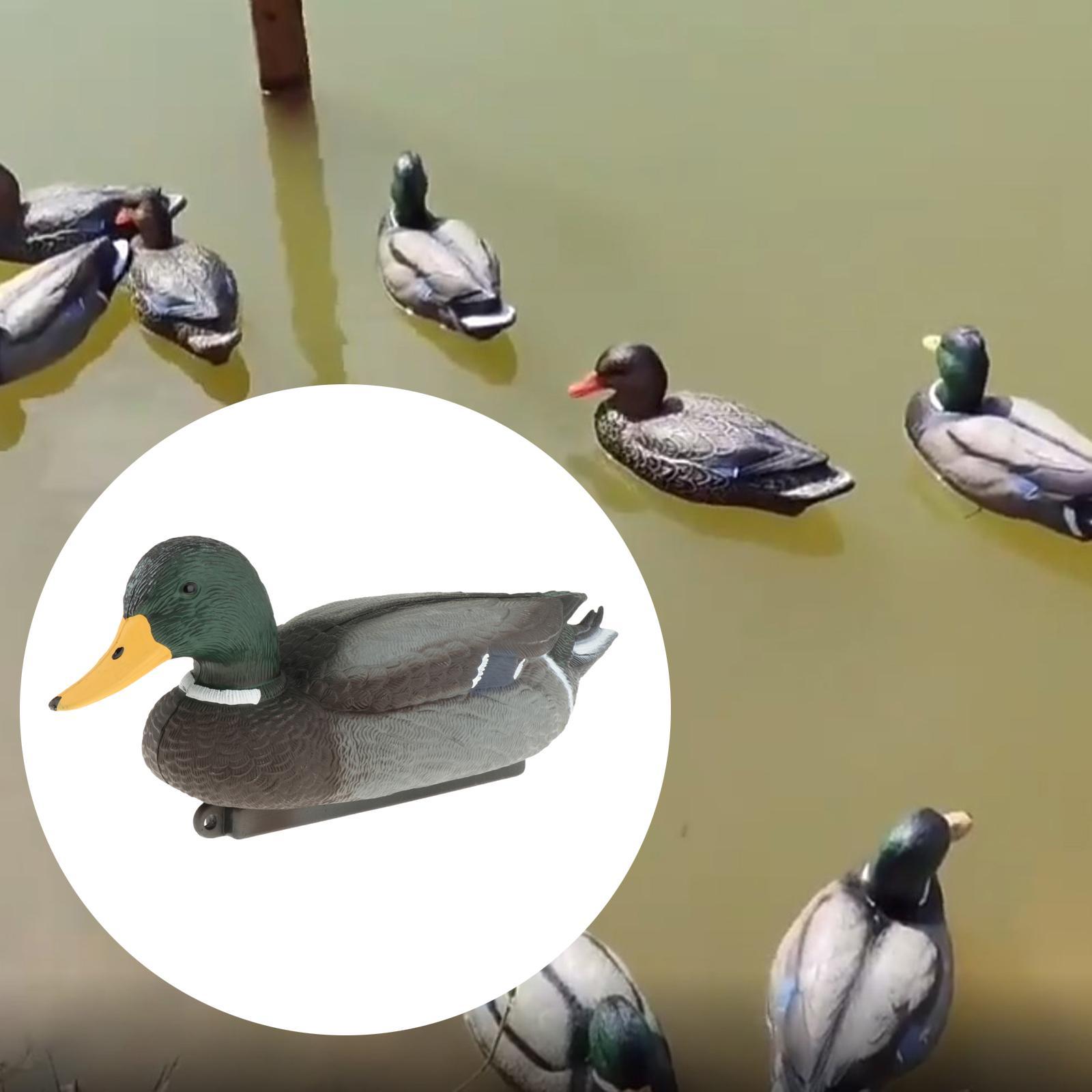Floating Duck Decoy 3D Ornament Simulation Hunting Duck for Garden