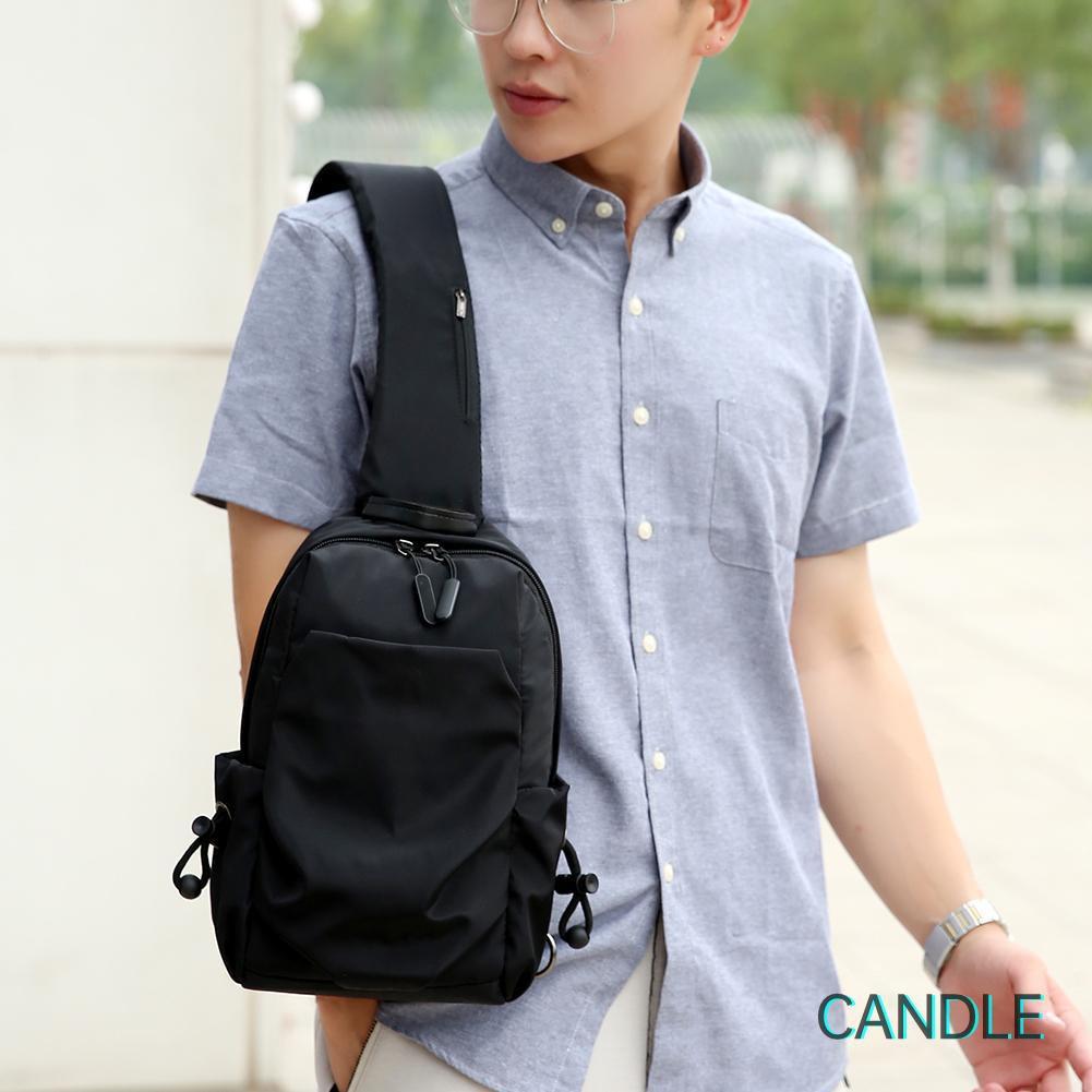 Túi Đeo Chéo Chống Thấm Nước Màu Trơn Cd