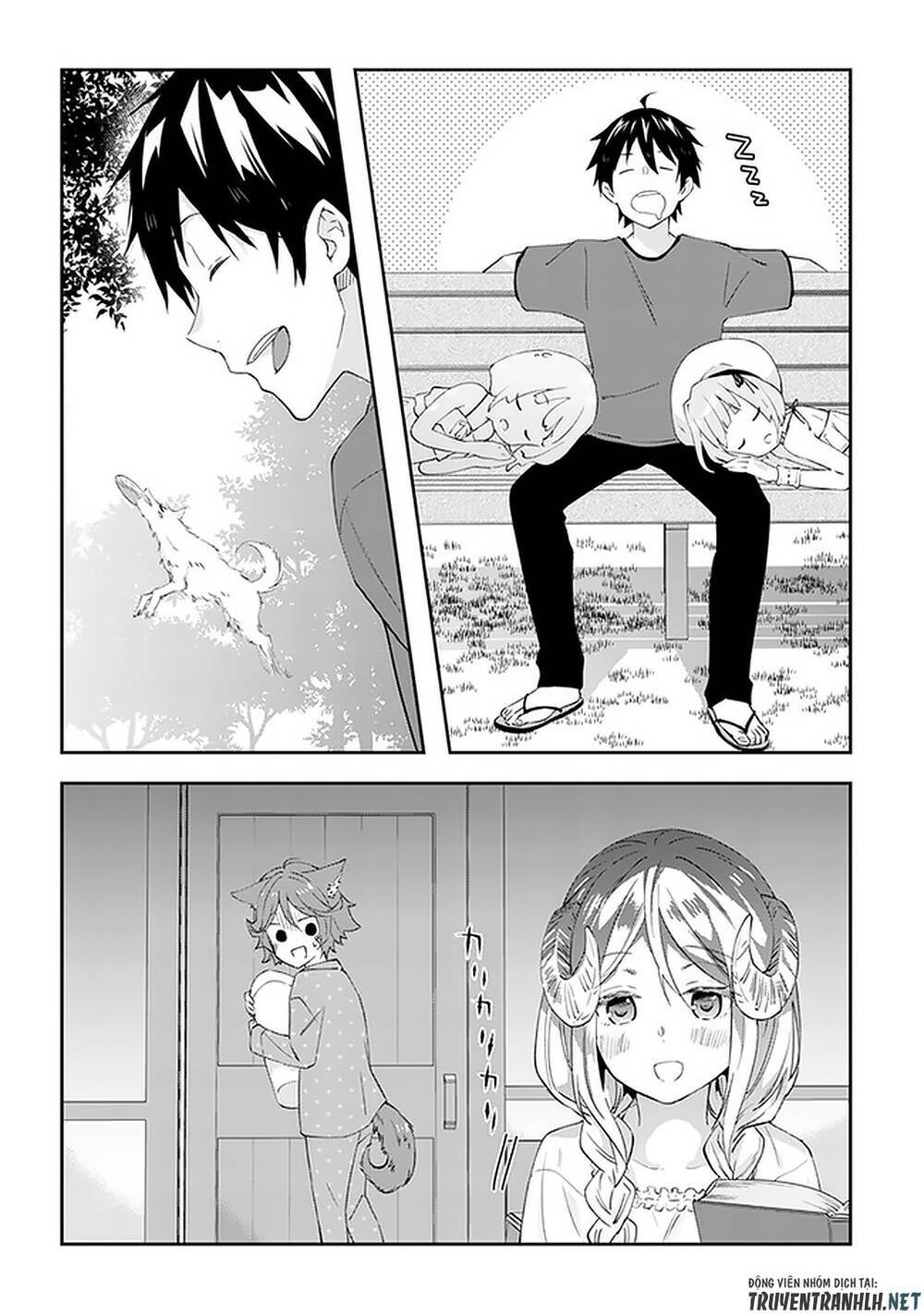 maou ni natte node, dungeon tsukutte jingai musume to honobono suru chapter 27.1 10