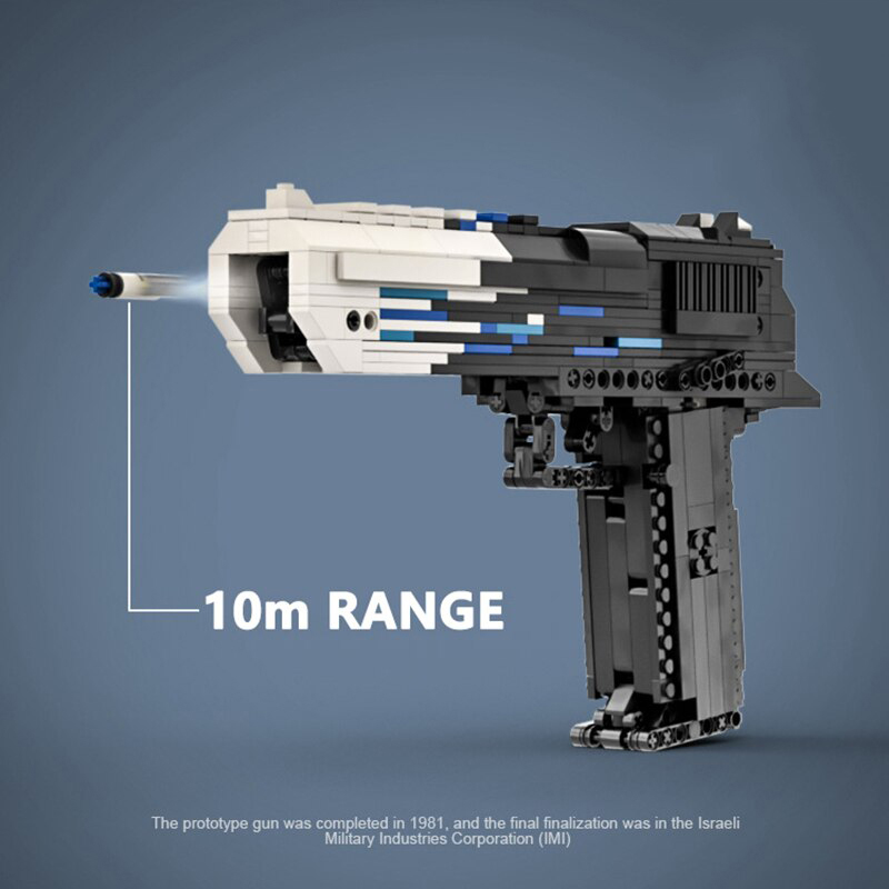Đồ Chơi Lắp Ghép Xếp Hình Mô Hình Lục Desert Eagle Black Ice 900+ Mảnh Ghép,Bản Thiết Kế Tiêu Chuẩn Kevin183.Đồ Chơi Thông Minh Cho Bé