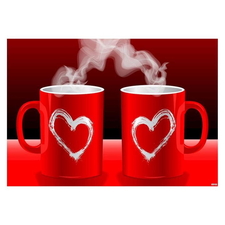 Tranh tường quán cà phê ngày tuyết lạnh !