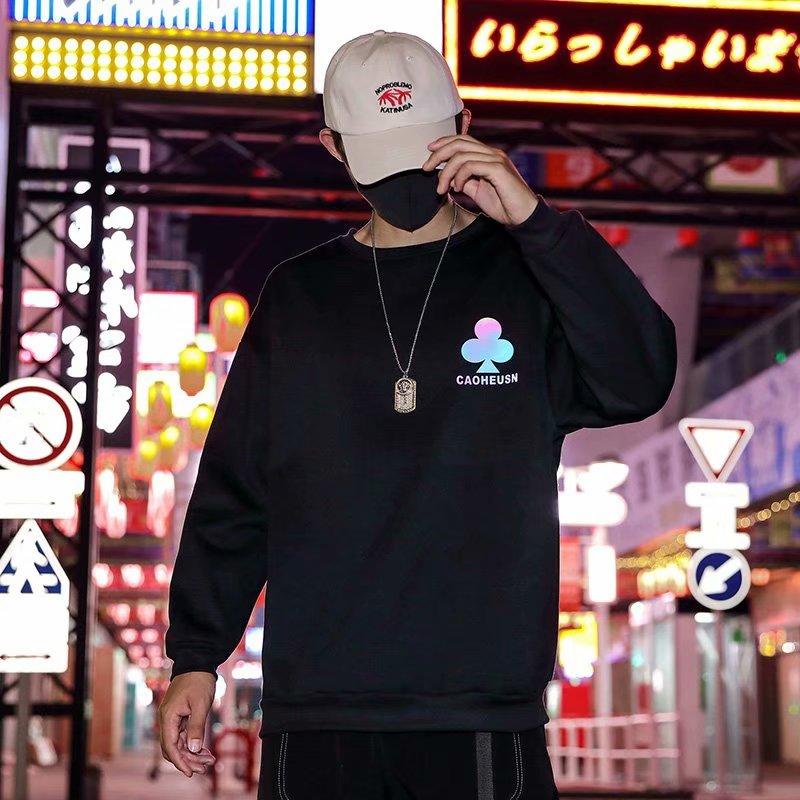 Áo Thun Nam Dài Tay Cổ Tròn Thời Trang Hàn 4 Màu Cỡ M-3Xl