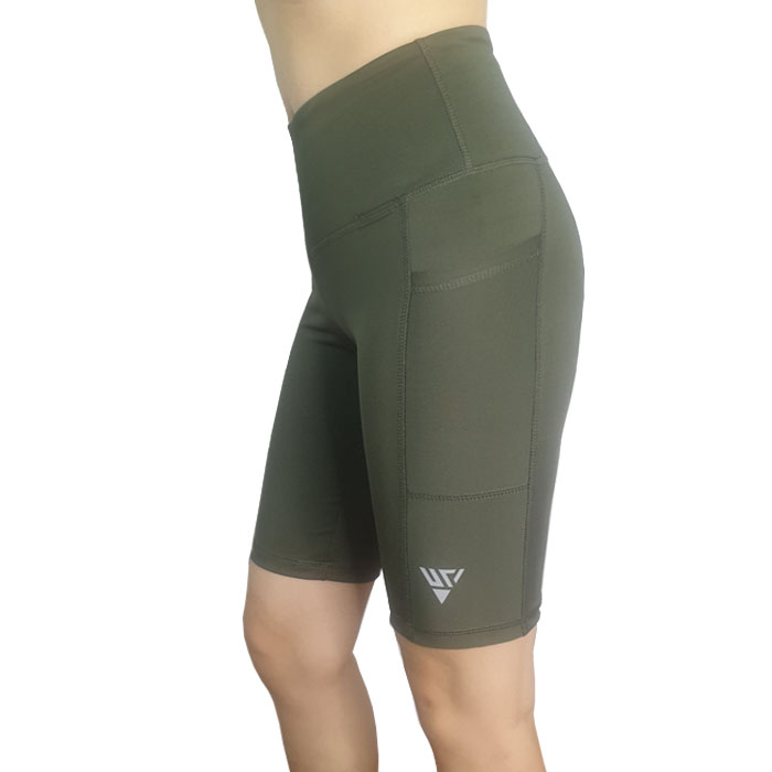 Quần Ngố Tập Gym Nữ - Quần Legging Lửng Có Túi
