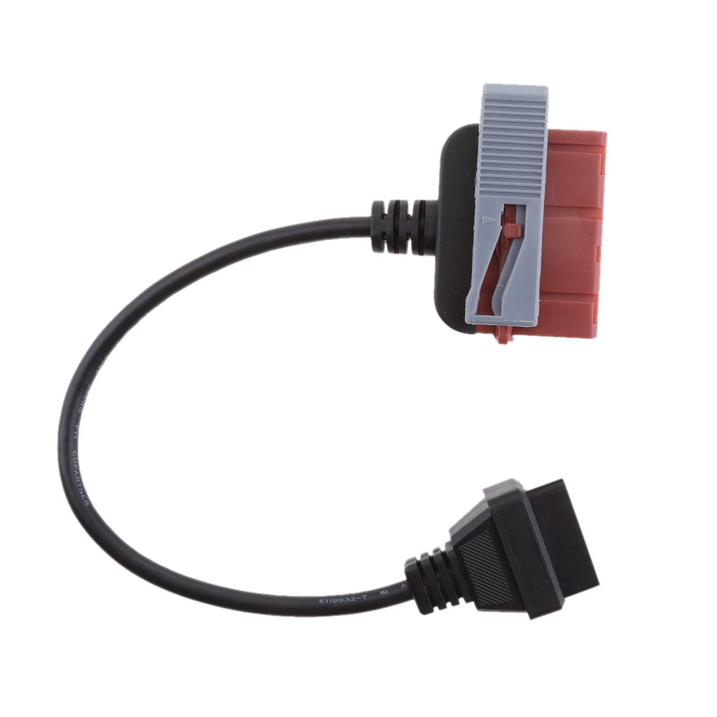 30Pin to 16Pin OBD2 OBDII Diagnostic Cable for Citroen/Peugeot Lexia3 PP2000