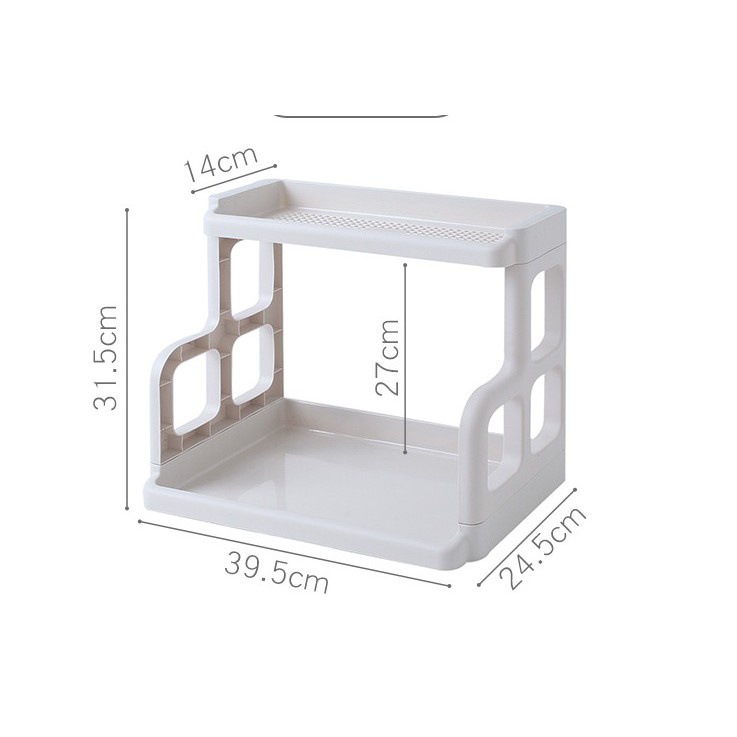 Kệ Gia Vị Nhà Bếp 2 Tầng Việt Nhật ZA21 - Egreen Dùng 1 Lần